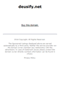 Mobile Screenshot of deusify.net